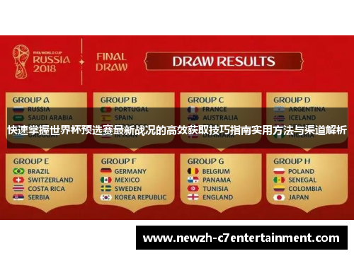 快速掌握世界杯预选赛最新战况的高效获取技巧指南实用方法与渠道解析